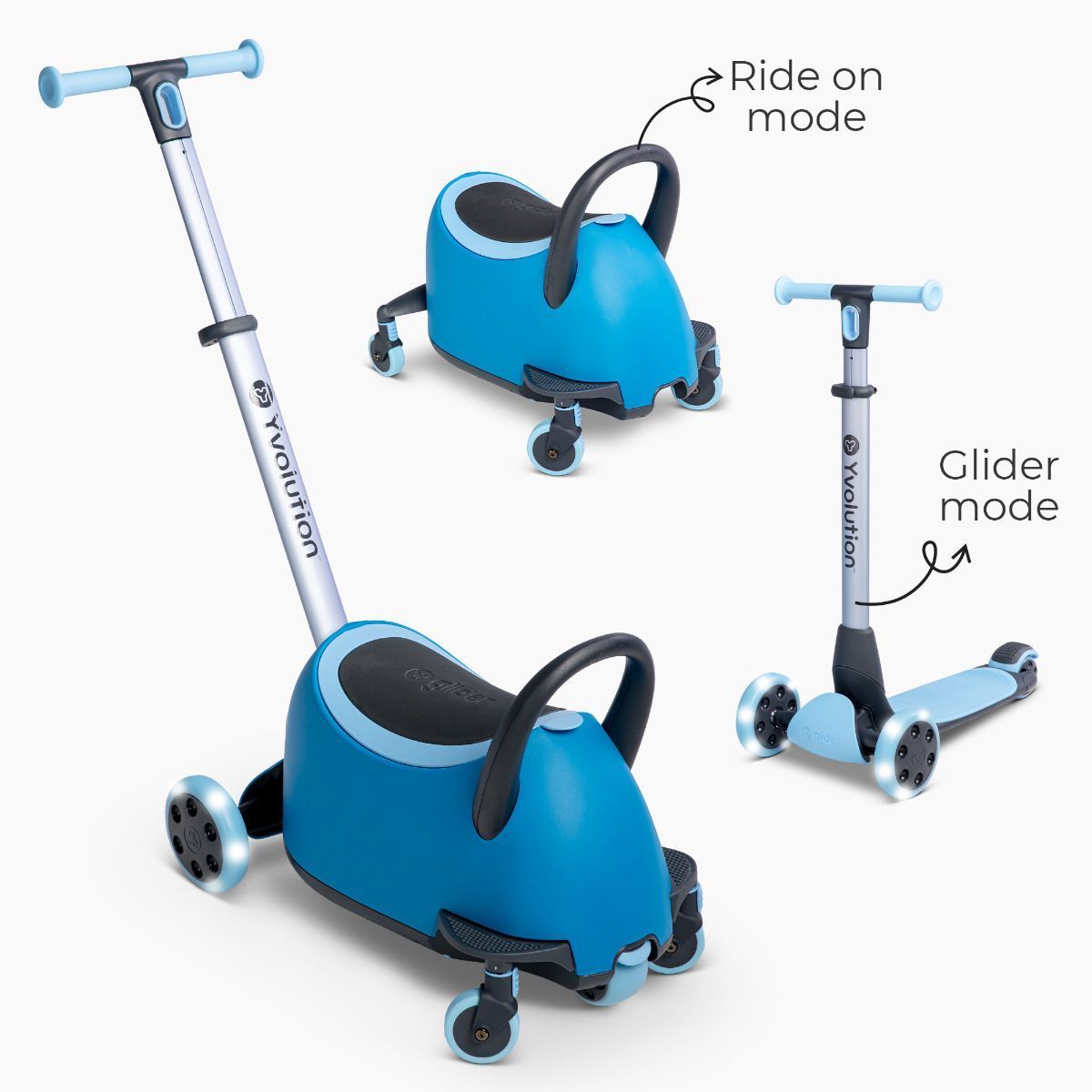 YVolution - YGlider Luna - Blue