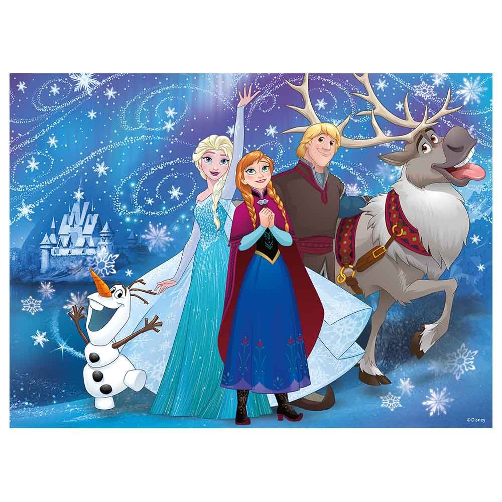 Ravensburger - Frozen Glittery Snow Puzzle 100pcs