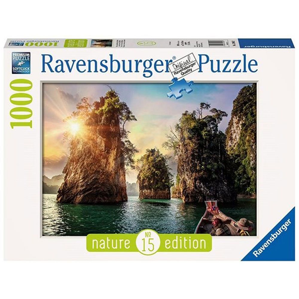 Ravensburger - Jigsaw Puzzle - Three Rocks In Cheow 1000 pcs