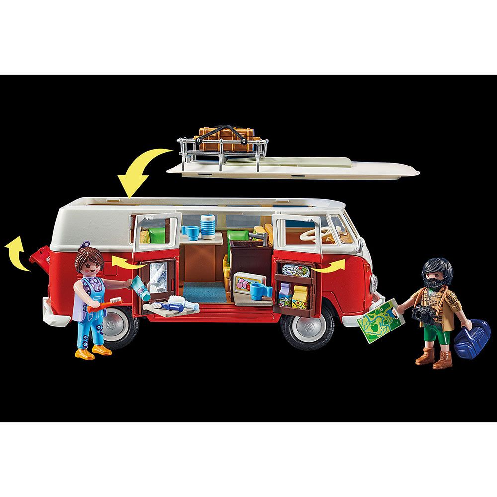 Playmobil - Volkswagen T1 Camping Bus 74pcs