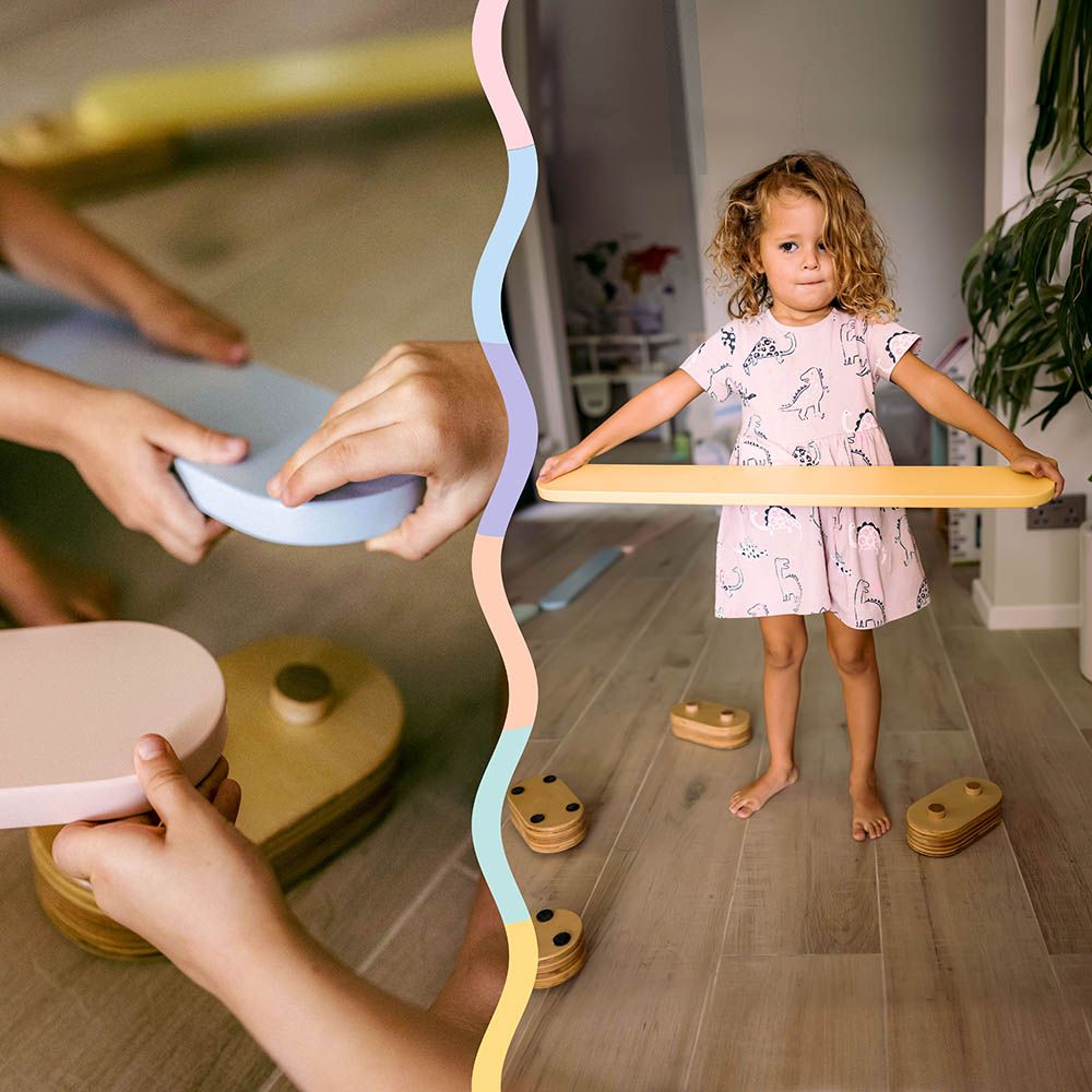 Stoked - Kids Wooden Balance Beam