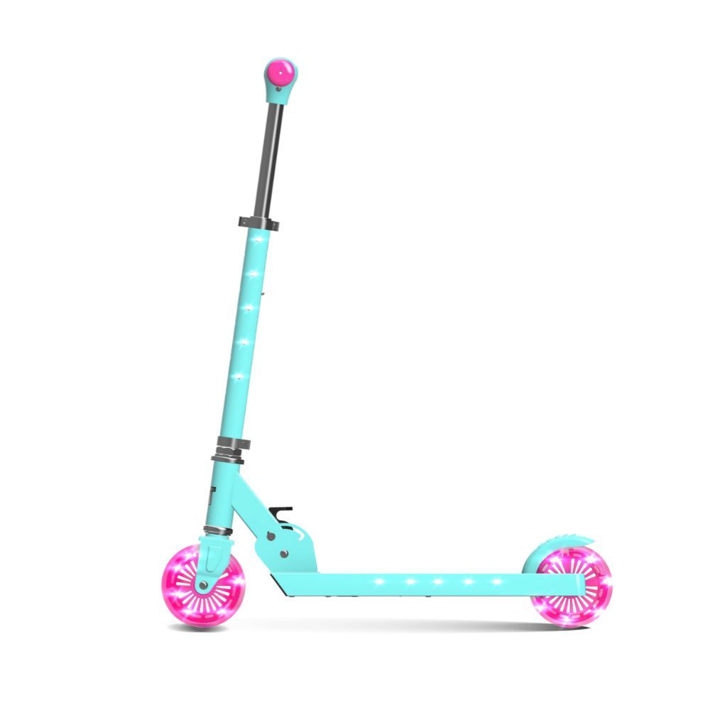 Spartan - Lit Starship Bright Turquoise - 2 Wheel Scooter