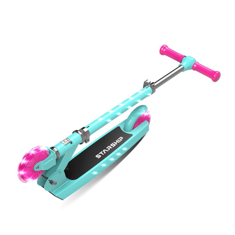 Spartan - Lit Starship Bright Turquoise - 2 Wheel Scooter