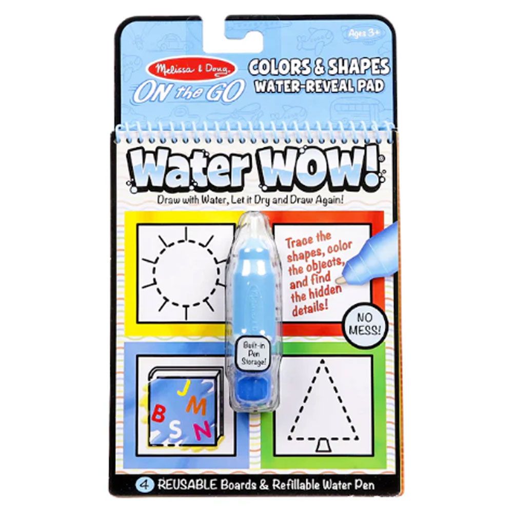 Melissa & Doug - Water Wow - Colors & Shapes