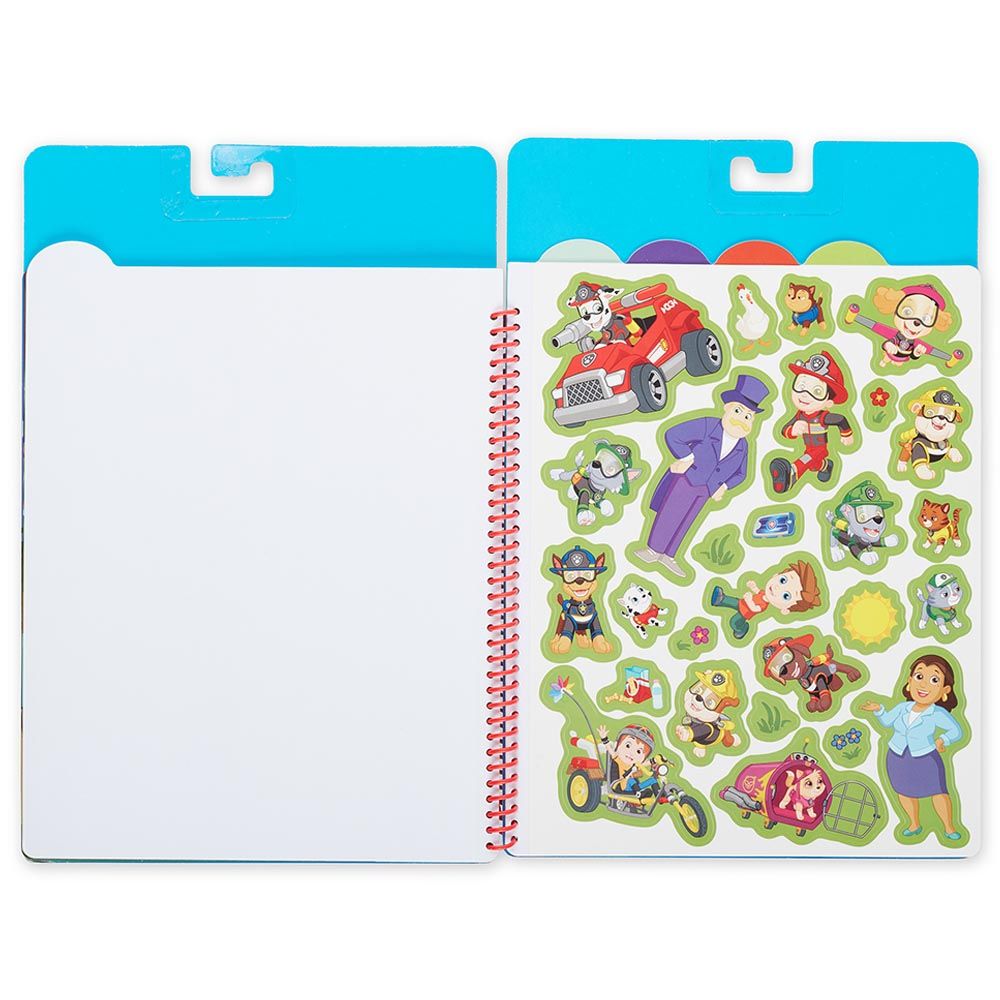 Melissa & Doug - Paw Patrol Stickers Flip-Flap Pad - Ultimate Rescue