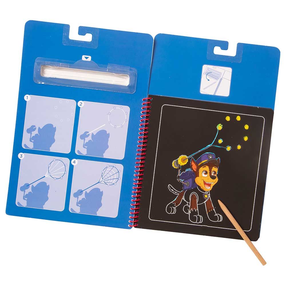 Melissa & Doug - Paw Patrol Scratch Art Pad - Chase