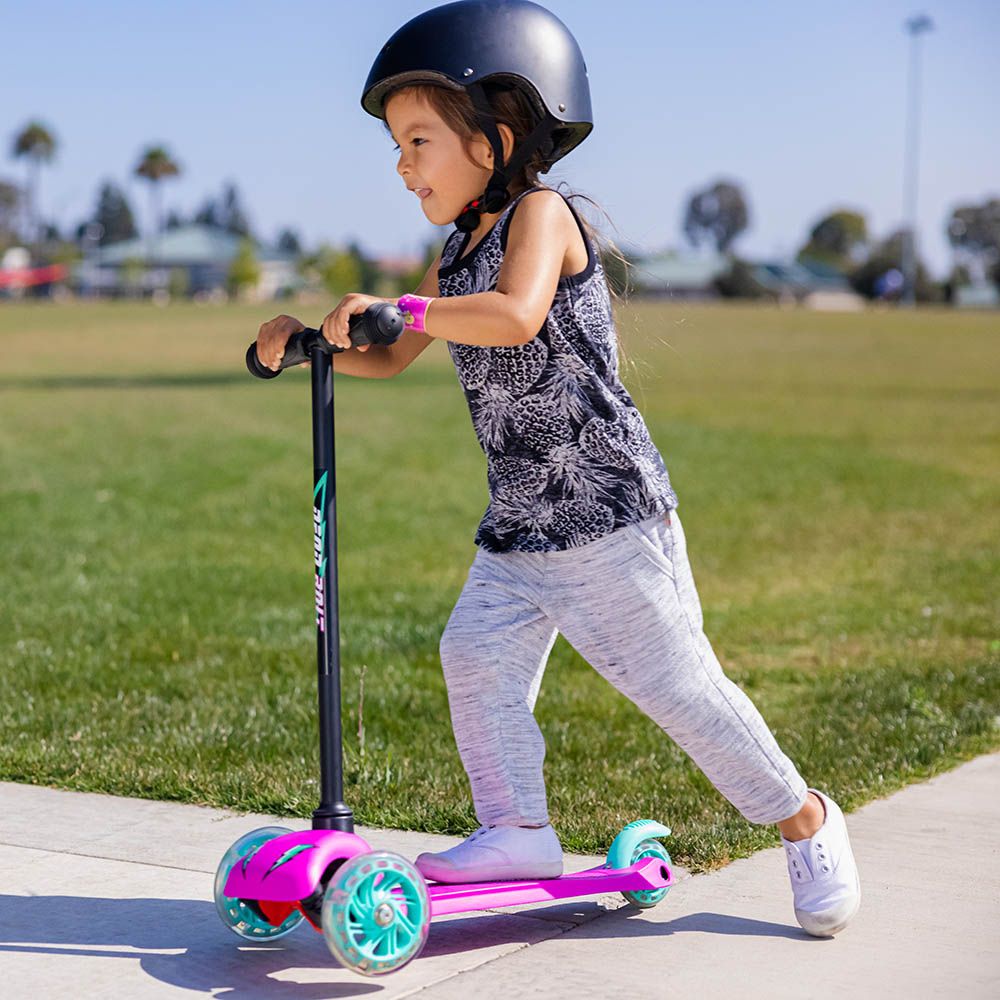 Neon - Bolt Kids 3 wheel Scooter - Pink