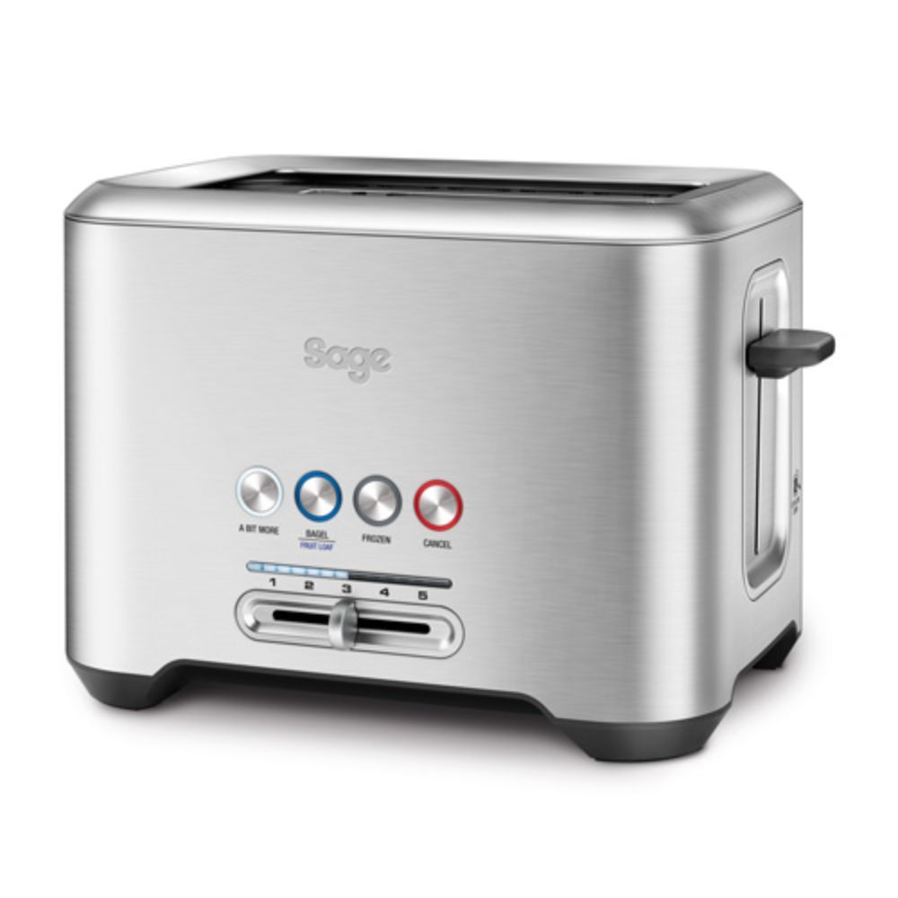 Sage - The Bit More 2 Slice Toaster - Brushed Stainless Steel