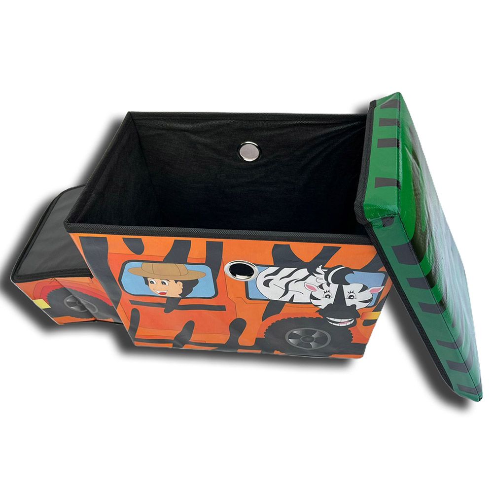 Excellent Houseware - Children Cartoon Print Storage Ottoman