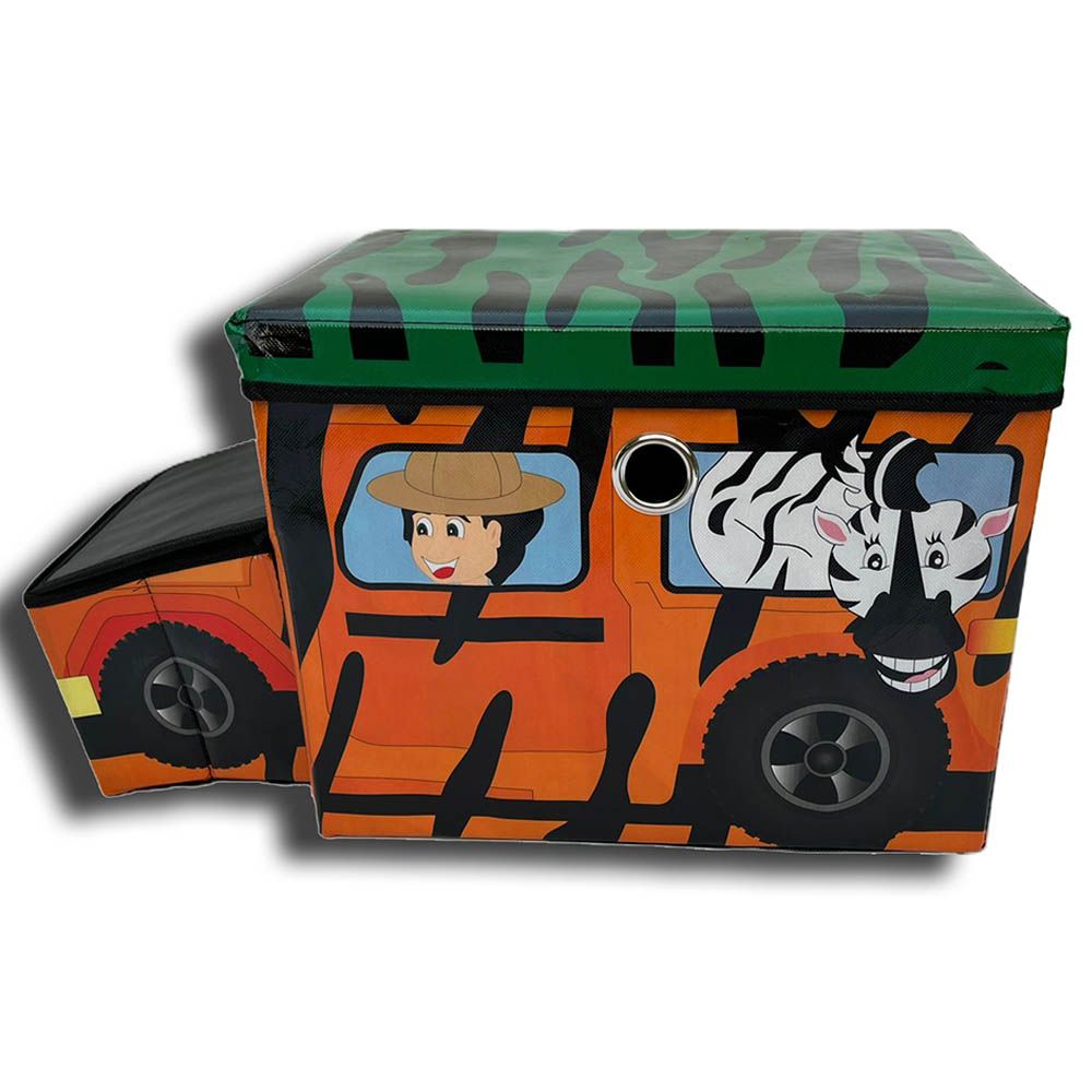 Excellent Houseware - Children Cartoon Print Storage Ottoman