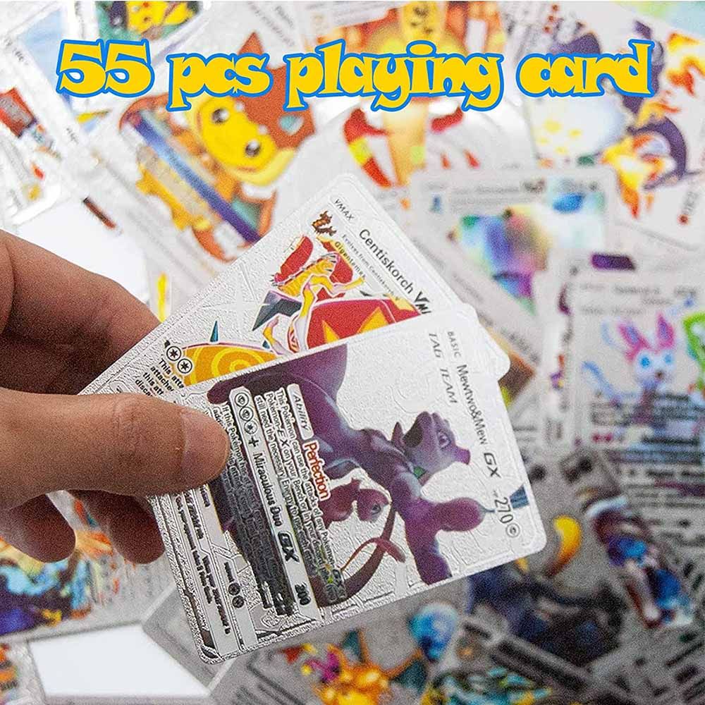 Pokemon - Silver Trading Cards - 55 Cards