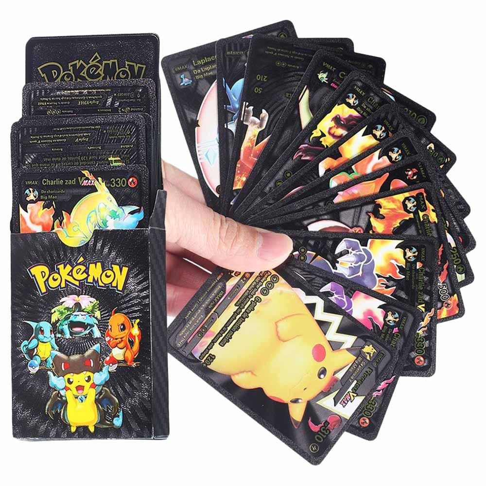 Pokemon - Black Trading Cards - 55 Cards