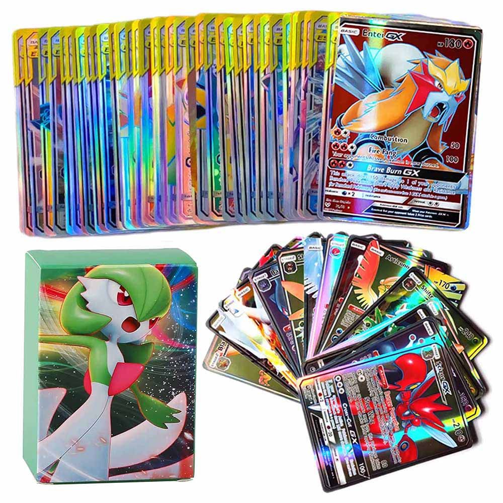 Pokemon - Trading Cards 100 Pcs (60V + 40Vmax)