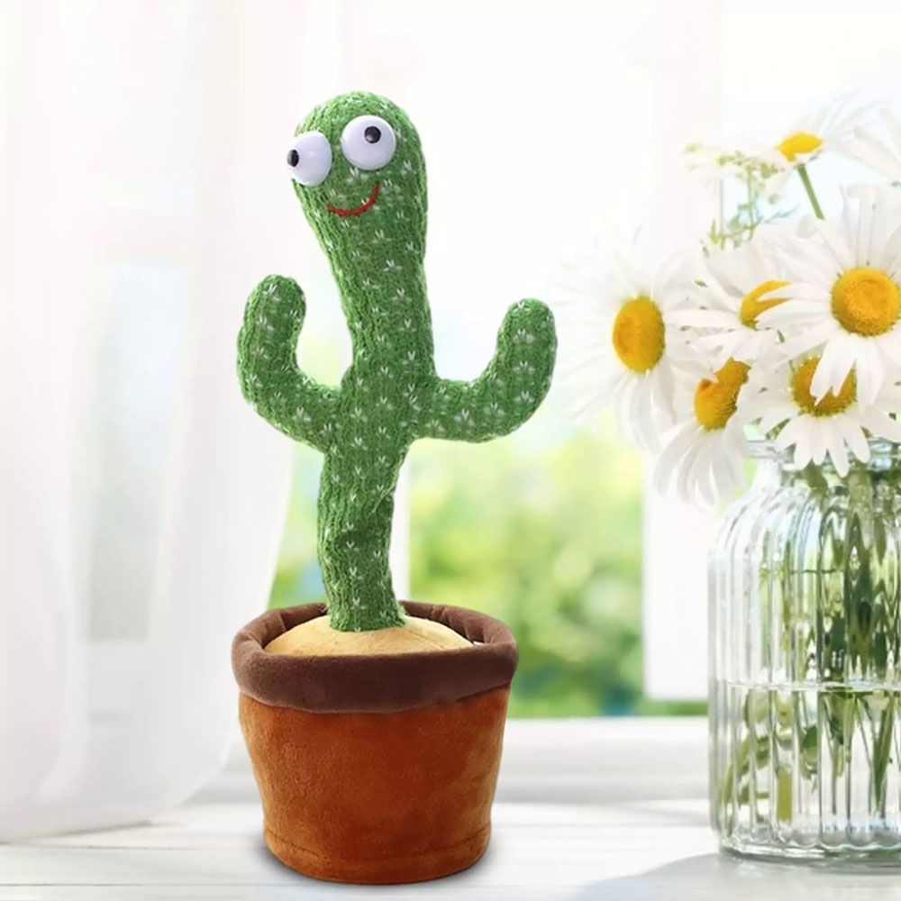 Essen - Dancing, Singing And Talking Cactus Plush Toy - 32cm