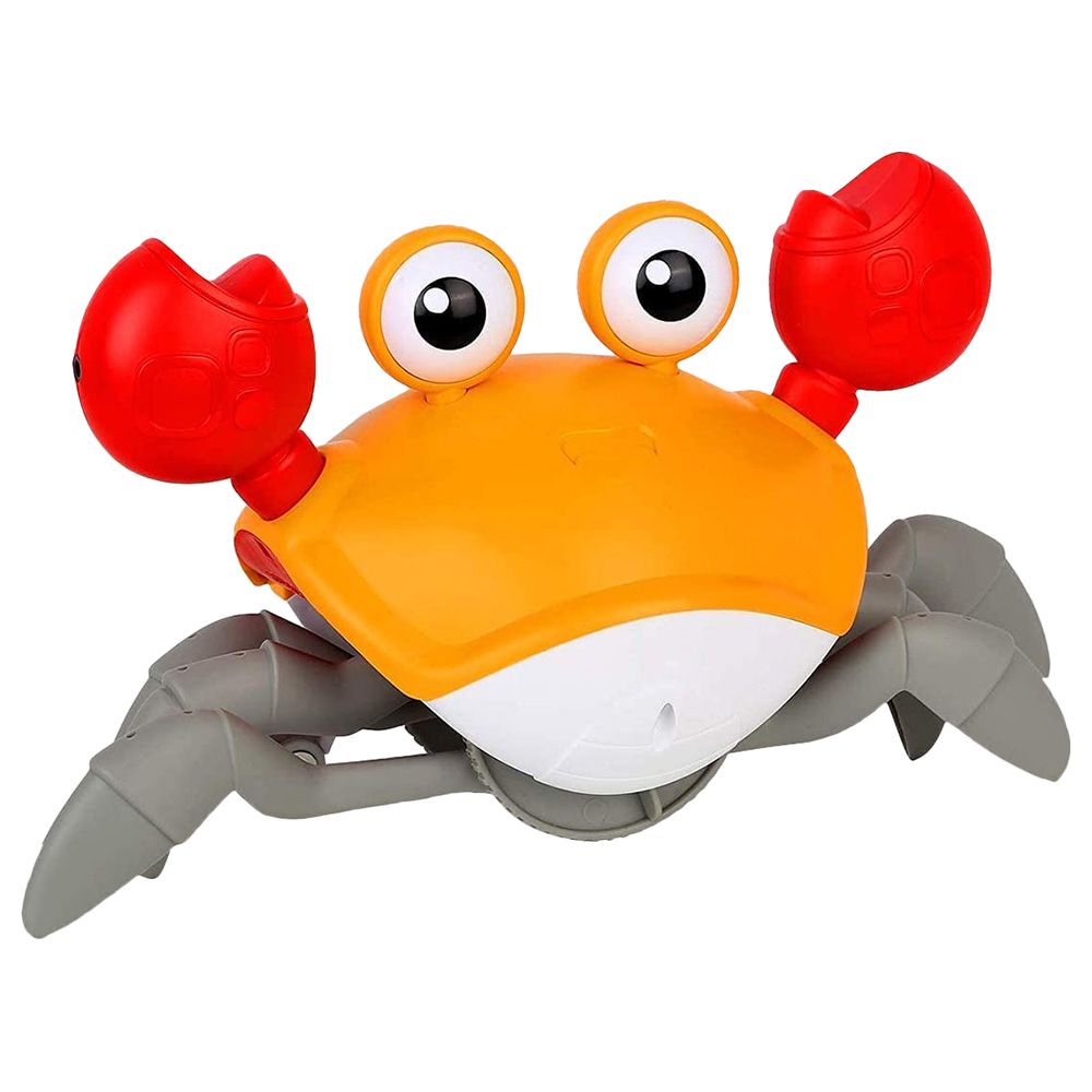 ESSEN - Baby Toddler Crawling Crab W/ Music & LED - Orange