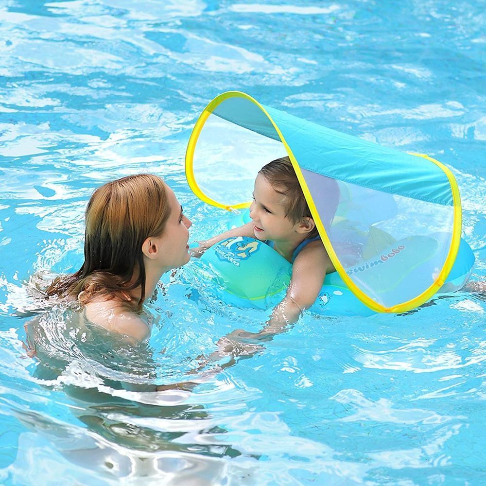 Swimbobo - Baby Swimming Float W/ Sun Protection Canopy