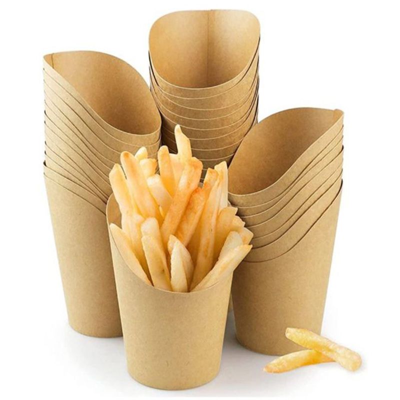 Ecoway - French Fry Holder Paper Bags - 100pcs