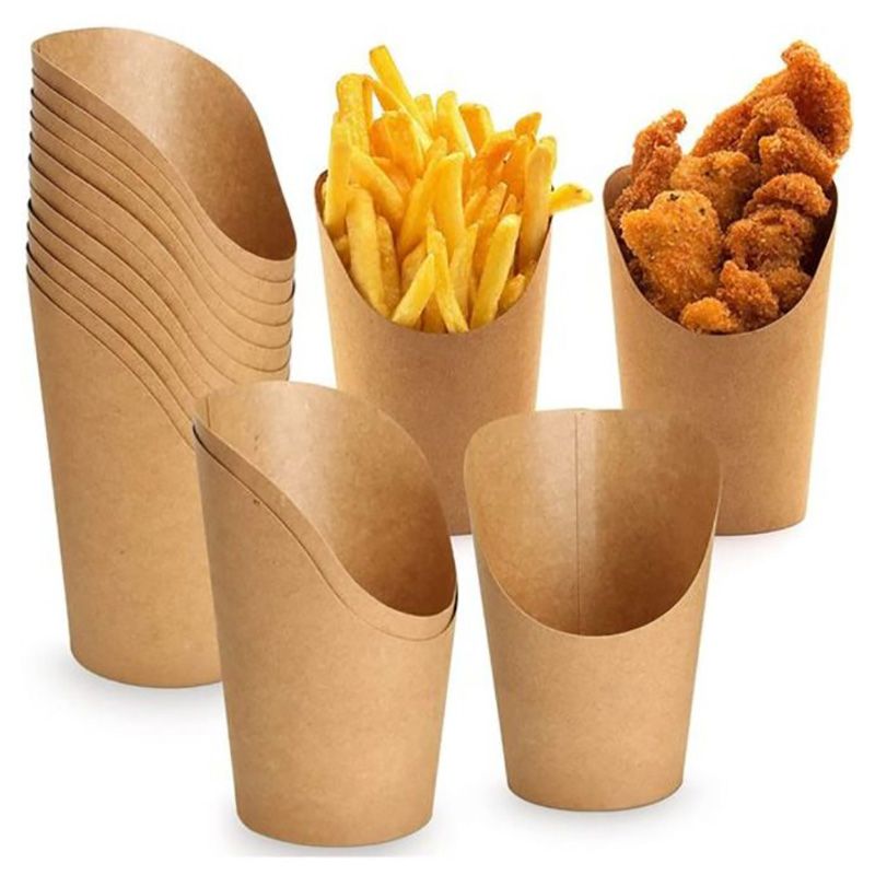 Ecoway - French Fry Holder Paper Bags - 100pcs