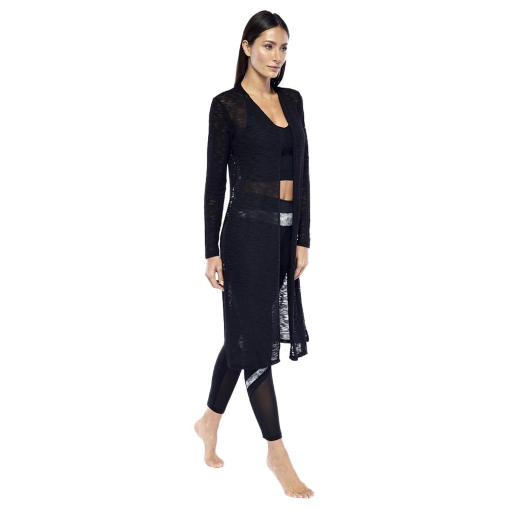 Electric Yoga - Max Slit Cardigan - Black