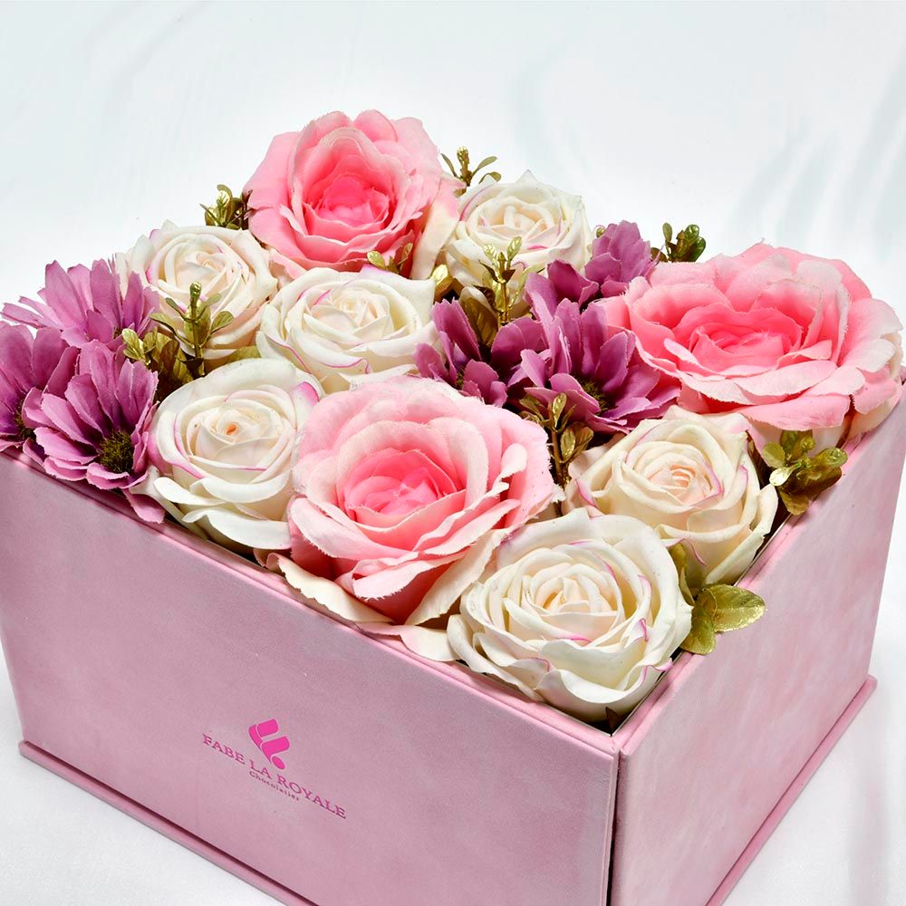 Fabe La Royale - Two Layers Velvet Flowers Box 24pcs