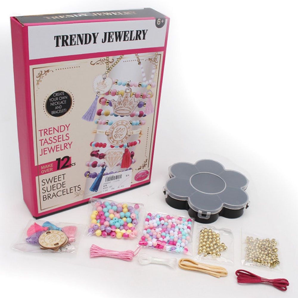 Family Center - Pink Jewellery Bracelet Kit