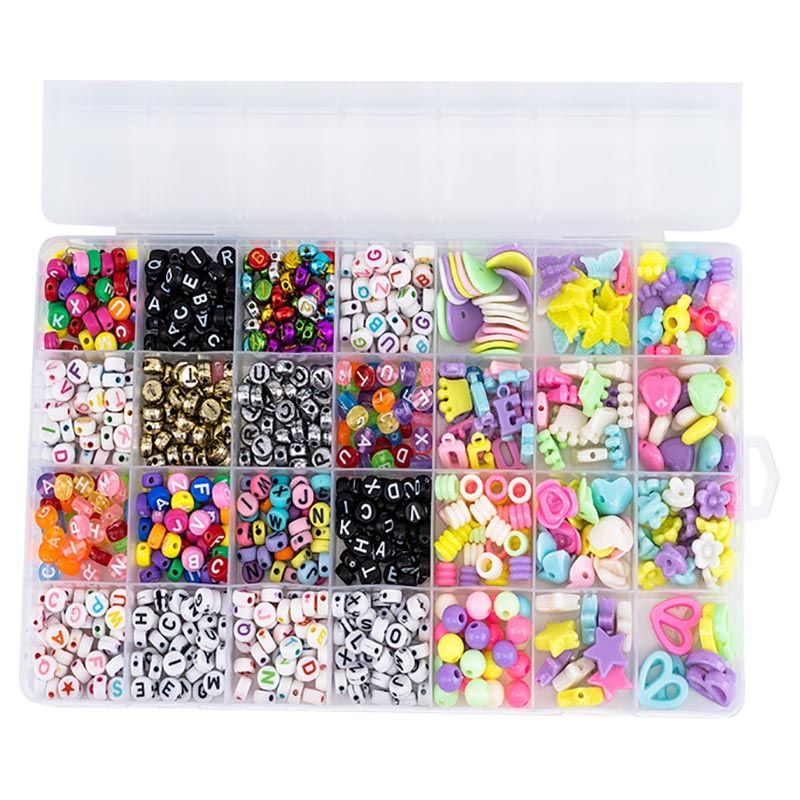 Family Center - English Beads w/ 2 Thread Rolls & Scissors 18-33-5470