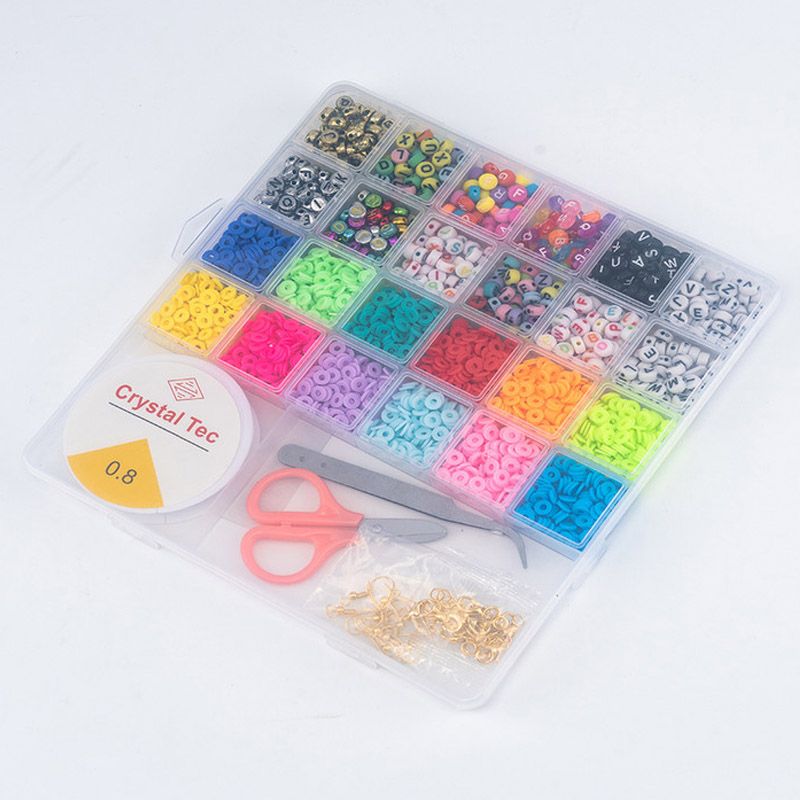 Family Center - English Beads w/ 2 Thread Rolls & Scissors 18-33-5471