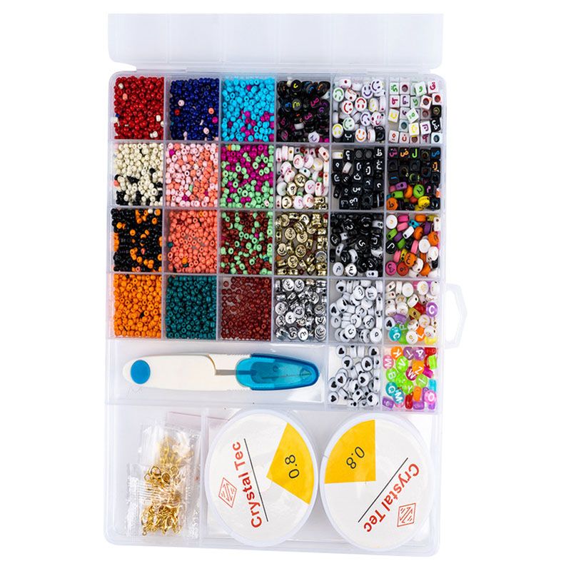 Family Center - Arabic Beads w/ 2 Thread Rolls & Scissors 18-33-5479