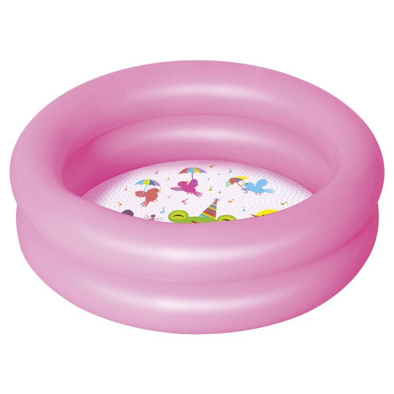 Bestway - Round 2-Ring Kiddie Pool 61x15cm - Pink