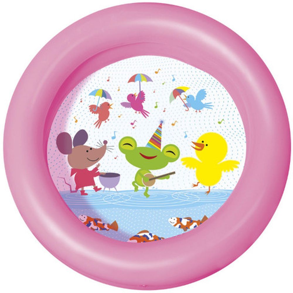 Bestway - Round 2-Ring Kiddie Pool 61x15cm - Pink