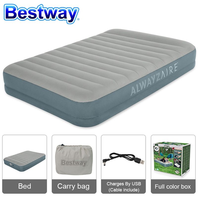 Bestway - Alwayzaire Fortech Queen Airbed - 203x152x36cm