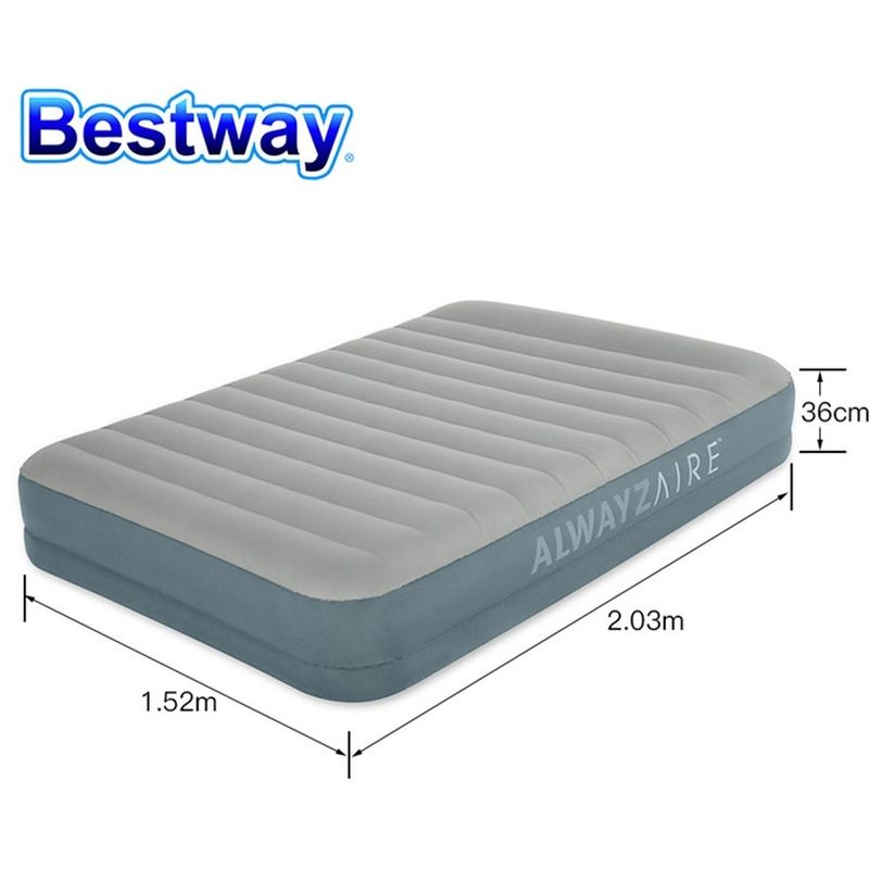 Bestway - Alwayzaire Fortech Queen Airbed - 203x152x36cm