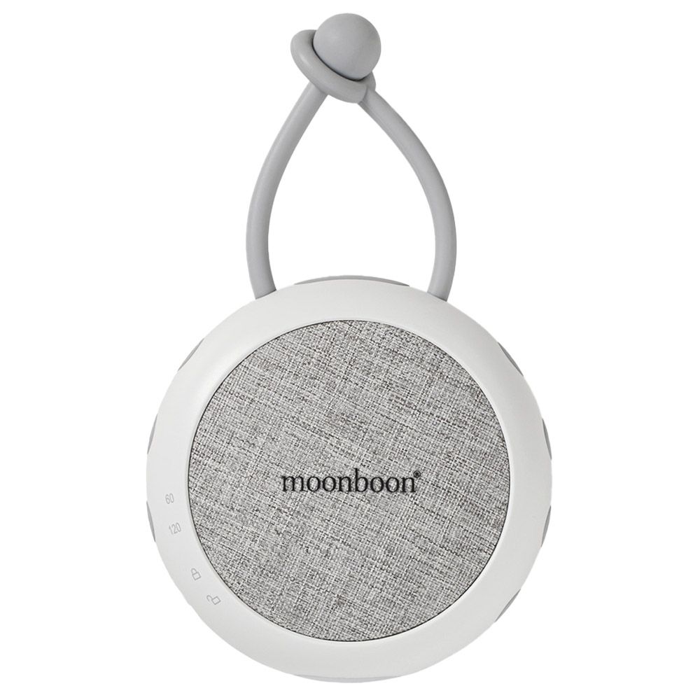 Moonboon - White Noise Speaker - White/Cream