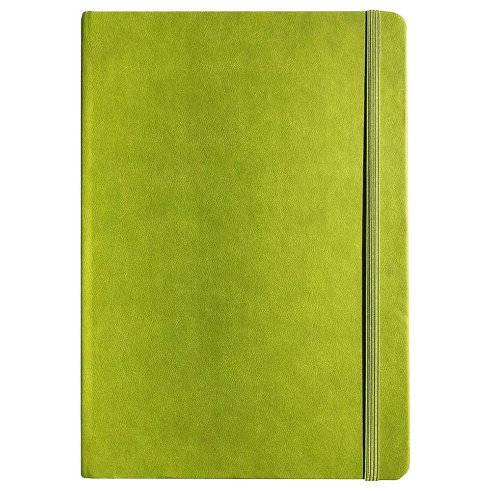 Collins - A5 Legacy Feint Ruled Notebook - Bright Green