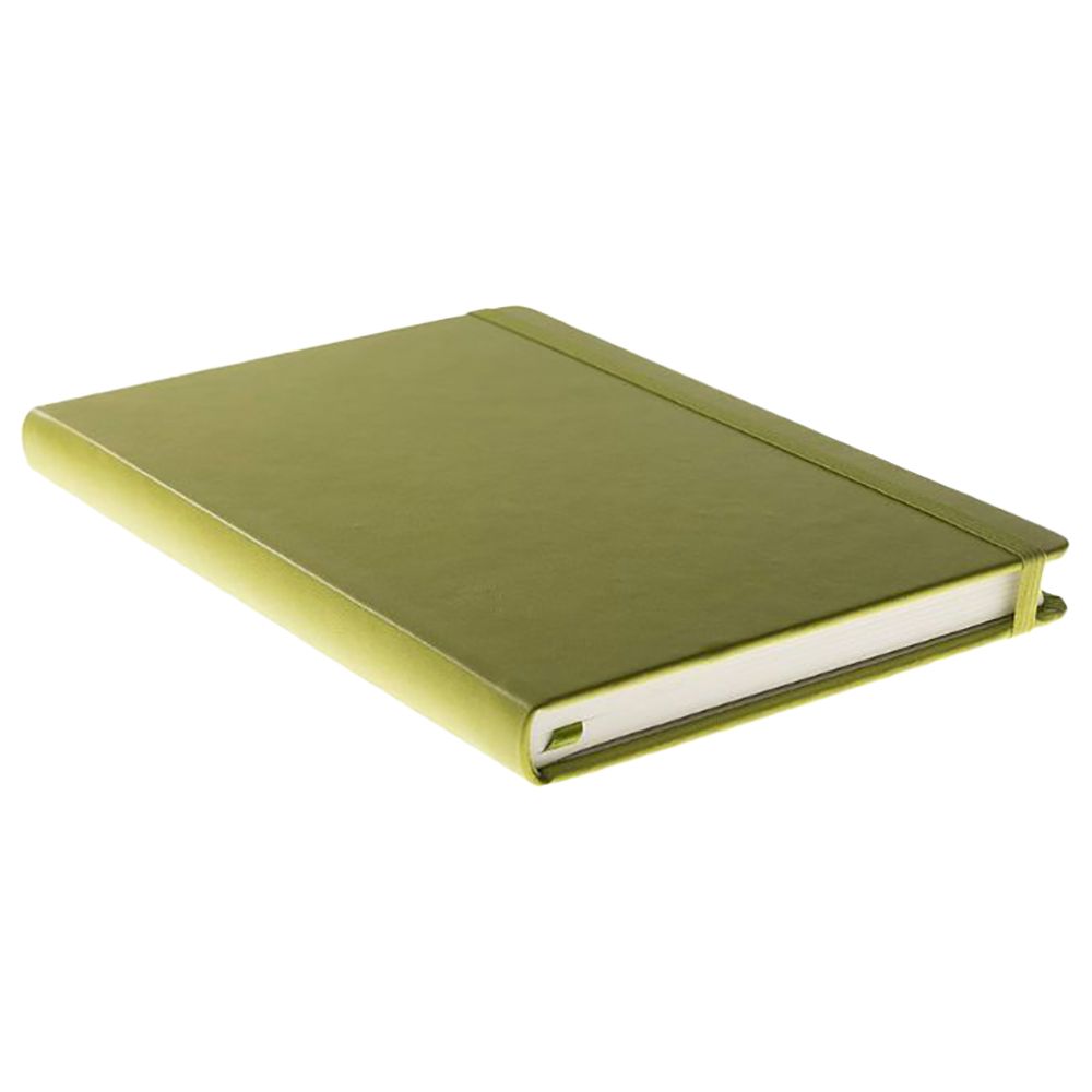 Collins - A5 Legacy Feint Ruled Notebook - Bright Green