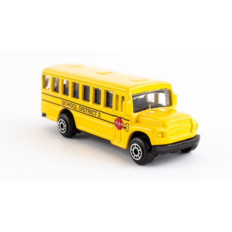 Maisto - 3" Vehicle - School District 2 - Yellow