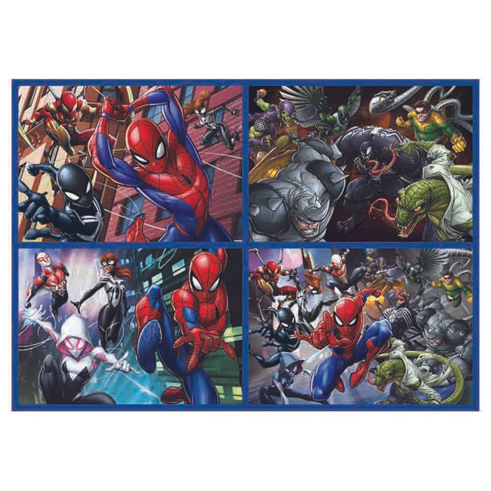 Educa - Ultimate Spiderman Puzzle - 4pc-Set