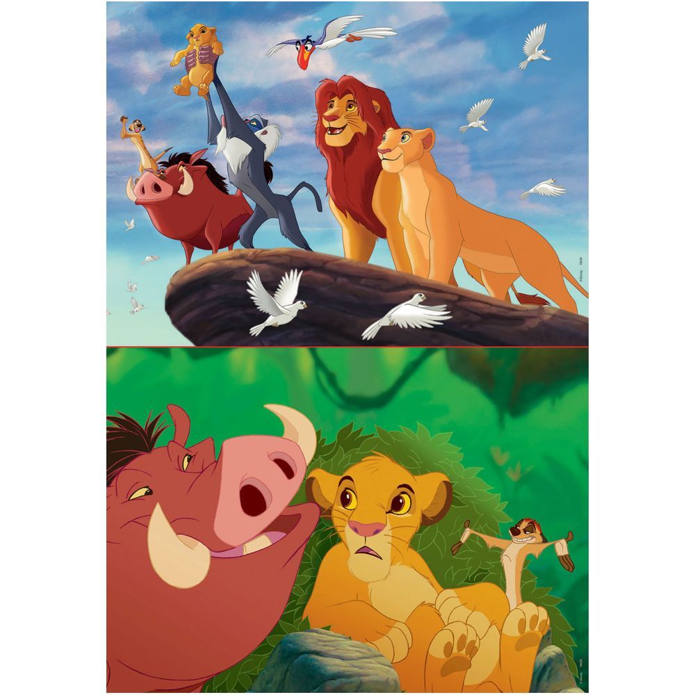 Educa Puzzles - 2X48 The Lion King