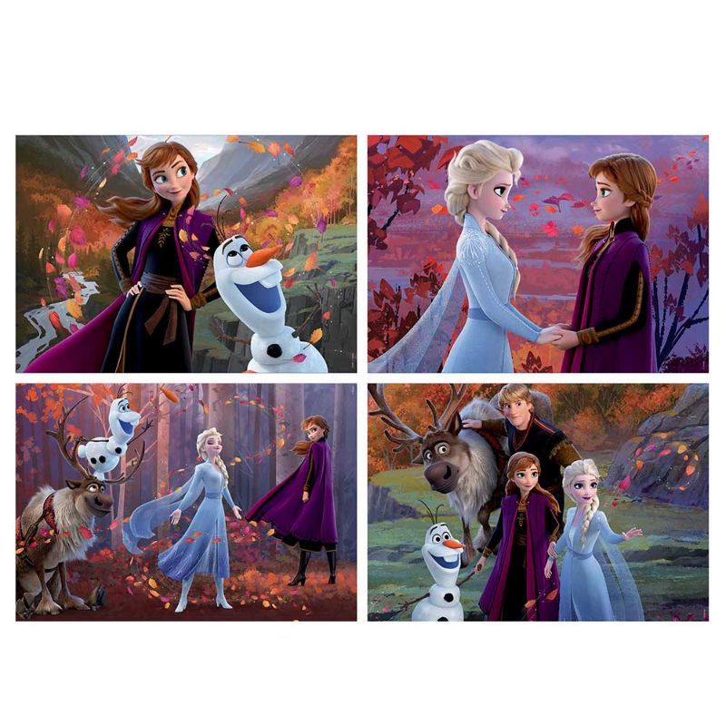 Educa Disney Frozen II Multi 4 Puzzle 50, 80, 100 & 150Pcs