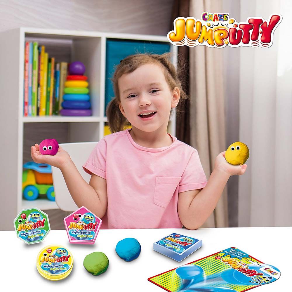 Craze Jumputty - Jumping Putty - 4pcs