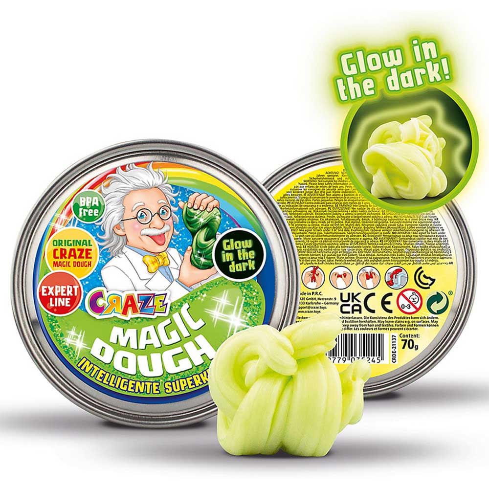 Craze Magic Dough - Expert Professor - Glow In The Dark