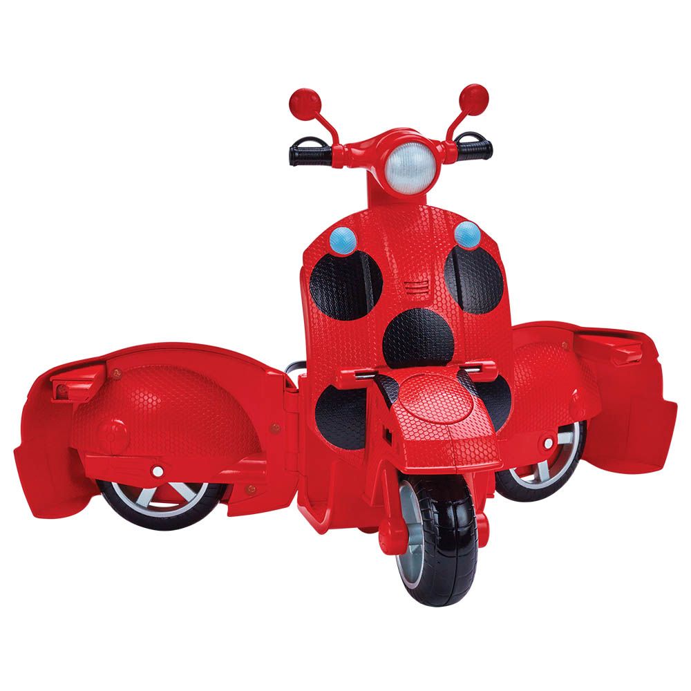 Miraculous - Ladybug Switch N Go Scooter w/ Doll