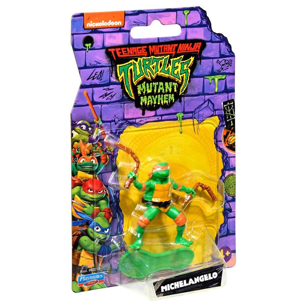 Playmates Toys - TMNT Mayhem Mikey Mini Figure - 2-Inch