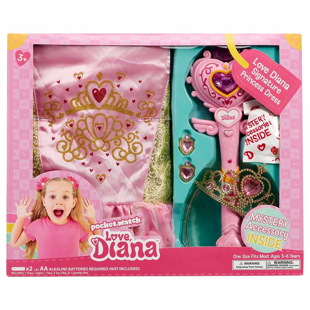 Love Diana - Signature Princess Dress Up Set - Pink