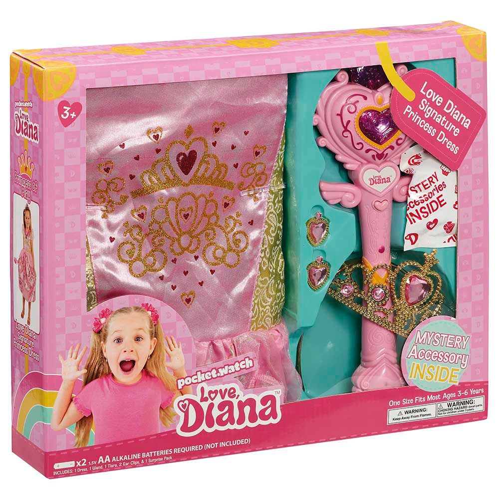 Love Diana - Signature Princess Dress Up Set - Pink