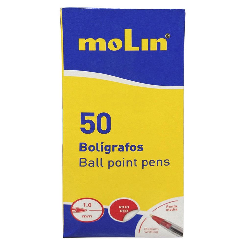 Molin - Clear Ball Point Pen Bundle Offer