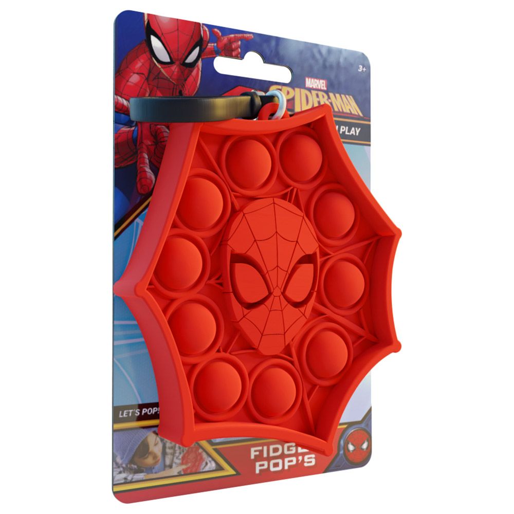 Fidget Pop - Marvel Fidget Popup Keychain - Spiderman