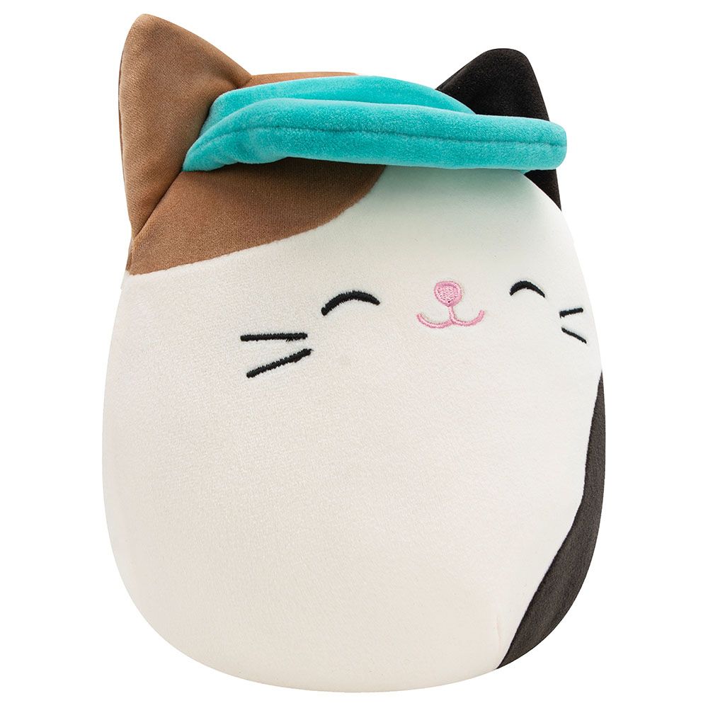 Squishmallows - Cam The Cat W/ Hat Plush Toy - 7.5-Inch