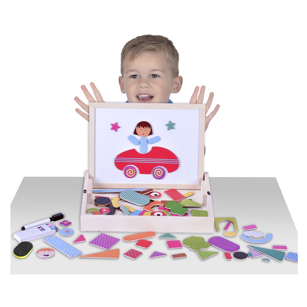 Fiesta Crafts - Magnetic Shapes Activity Box