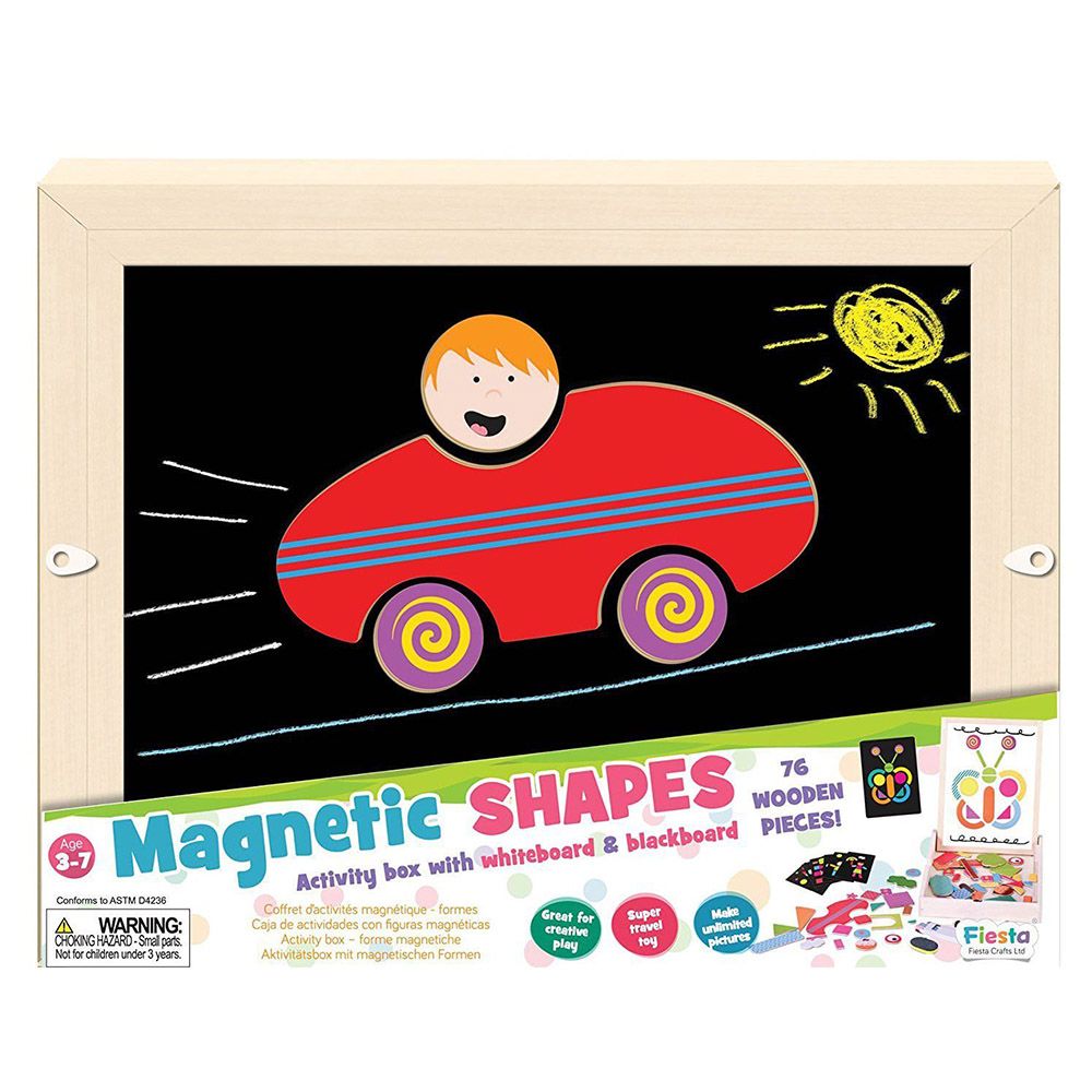 Fiesta Crafts - Magnetic Shapes Activity Box